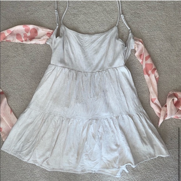 SOLD OFF POSH- Lulus Tie Back “Mini” Dress - Picture 5 of 10